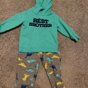 18 Months Best Brother Carter's Matching Set